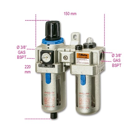 Beta Filter-Regulator-Lubricator 19190350